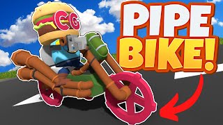 The SECRET Pipe Bike is BEST VEHICLE in The New Wobbly Life Update [upl. by Yrogerg]