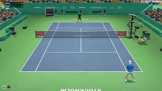 Djokovic vs Marterer Full Ace Tennis SF ATP250 Stockholm [upl. by Glynis]