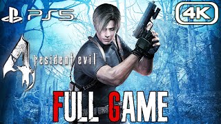 RESIDENT EVIL 4 Original Gameplay Walkthrough FULL GAME 4K 60FPS No Commentary [upl. by Yahsal546]