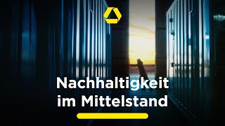 Mehr Nachhaltigkeit im Mittelstand  Commerzbank Firmenkunden [upl. by Kruger]