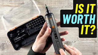 Worx WX240L 4V 3Speed Cordless Screwdriver Review of My Son’s Automatic Screwdriver [upl. by Hairakcaz]