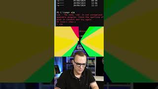 Vim on Windows But can you exit shorts linux windows wsl kalilinux [upl. by Lynd]