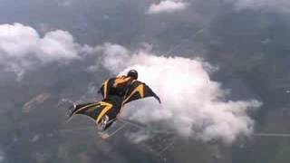 Wingsuit flying over Texas [upl. by Hanni]