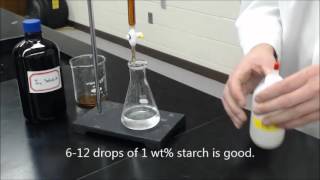 Lab8 vitamin C and iodine titration [upl. by Geraint]