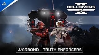 Helldivers 2  Truth Enforcers Warbond  PS5 amp PC Games [upl. by Mel]