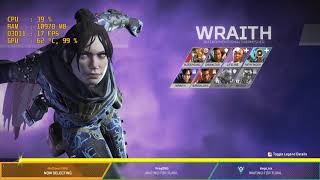 Apex Legends Maximum Settings GTX 1060 3GB i7 7700 FPS [upl. by Kape]