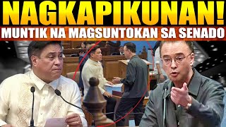 Sen Cayetano at Zubiri Nagkasagutan TINAWAG na Midnight Hour ang Embo Resolution [upl. by Aneel]