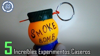 5 Increíbles Experimentos y Trucos Que Puedes Realizar En Casa  Experimentos Caseros [upl. by Oiramel]