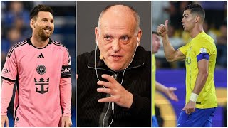 Lionel Messi or Cristiano Ronaldo La Liga President Javier Tebas Settles GOAT Debate [upl. by Aihsia]