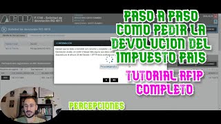 COMO PEDIR LA DEVOLUCION DEL IMPUESTO PAIS DE TODO EL 2023 PASO A PASO AFIP TUTORIAL COMPLETO [upl. by Arrac935]