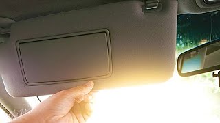 Sun visor replacement on a Chevy Sonic Spark elchanojose [upl. by Odilia]