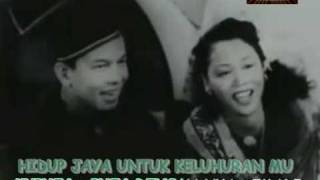 JUWITA KU SAYANG KARAOKE PRamlee amp Lena versi filem Pembalasan 1950 [upl. by Aklam]