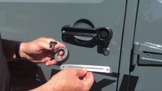 Installing AMI Styling Jeep JK Door Handle Covers [upl. by Maure]