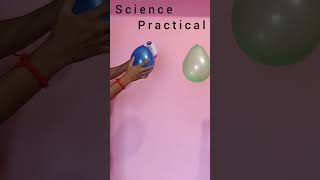 Bernoullis theorem class 11  Simple science experiment  sciencepractical shortsfeed shorts [upl. by Epoillac]