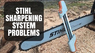 Giving it a 2nd chance Stihl Sharpening System [upl. by Ellennoj]