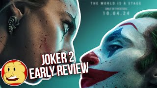 JOKER 2 EARLY REVIEW  Joker Folie A deux NonSpoiler Movie Review  ComingThisSummer [upl. by Fritze]