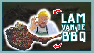 BUITEN KOKEN LAM VAN DE BBQ  EtenmetNick  How to [upl. by Lasser518]