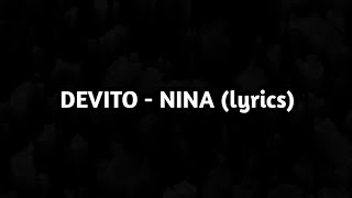 DEVITO  NINA tekst [upl. by Farrow]