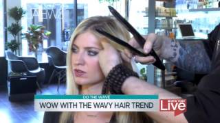 Wavy Hair Trends for Spring 2016 [upl. by Arrakat]