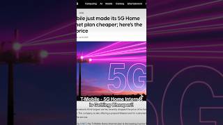 TMobile  5G Home Internet is Getting Cheaper [upl. by Adianes]