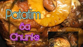 Patatim Sa Pineapple Chunks  Patatim Filipino Style  Salvoros Recipe [upl. by Lukin]