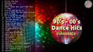 90s amp 00s Disco Hits Eurodance Non Stop Playlist [upl. by Gerlac]