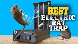 Electric Rat Trap With Taser 1200 volts  Does Homemade Electric Mouse Trap Work  Mice Channel [upl. by Adnama]