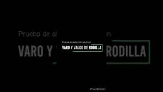 Prueba de aducción y abducción varo y valgo forzado de rodilla [upl. by Enyehc209]