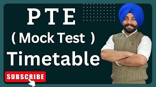 PTE mock test timetable mock test vs real exam how to get 90 scores in 2024  Gurwinder sir [upl. by Zenger]