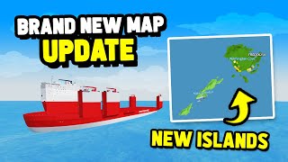 NEW MAP UPDATE in Roblox Shipping Lanes [upl. by Hernando733]