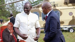 KINDIKI DEPUTY PRESIDENT NOMINEE RECEIVES RUTO MASHUJAA DAY IN KWALE [upl. by Killion]