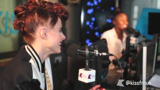 Kiesza chats Hideaway military nicknames UK and more [upl. by Atteloc]