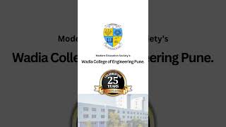 Best Engineering College in Pune MESs Wadia Engineering College [upl. by Kirst]