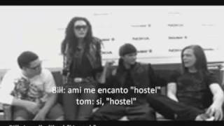 entrevista a tokio hotel [upl. by Nnaylrebmik512]