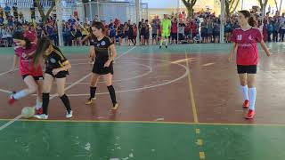 Jogo final fut feminino Fulminata vs Hamer parte 2  Interclasses 2018 CEJW [upl. by Elly861]