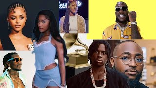 Big Grammy Nominees Rema Tems Ayrastarr Tyla Burna and Davido [upl. by Semele]