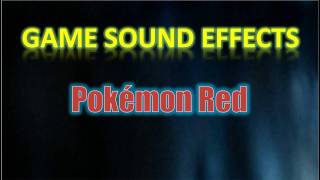 Pokemon Red Sound Effects  013 Weedle [upl. by Akerue]