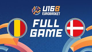 LIVE  Romania v Denmark  FIBA U16 Womens EuroBasket 2024 Division B  Group Phase [upl. by Reiche371]