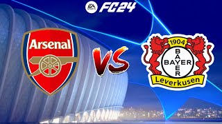 FC 24  Arsenal vs Bayer 04 Leverkusen  Club Friendly  Full Gameplay [upl. by Enrobyalc67]