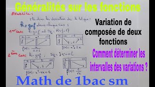 generalites sur les fonctionsmath de 1bac sm [upl. by Nalak476]