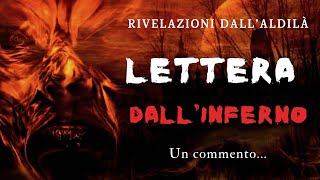 LETTERA DALLINFERNO – Un commento [upl. by Womack]