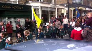 st georges day parade belper [upl. by Alfie129]