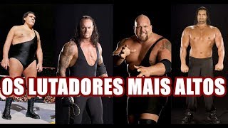 OS LUTADORES MAIS ALTOS DA HISTÓRIA DA WWE [upl. by Nofpets]