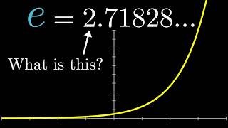 Whats so special about Eulers number e  Chapter 5 Essence of calculus [upl. by Dauf110]