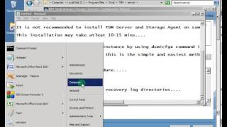 TSM Server 634 Installation and Configuration Steps [upl. by Serilda302]