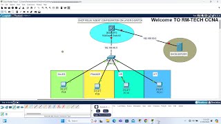 CCNA  DHCP Relay Agent ON Cisco Multilayer Switch  IP Helper Address Configuration Day 29 [upl. by Rramo]