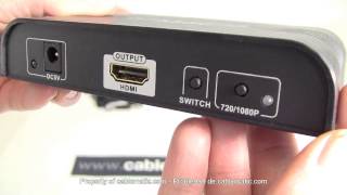 Conversor de euroconector a HDMI ScartH a HDMIA distribuido por CABLEMATIC ® [upl. by Nesyaj96]