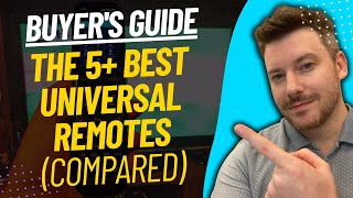 TOP 5 BEST UNIVERSAL REMOTES  Universal Remote Control Review 2023 [upl. by Emawk]