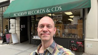 Let’s Go To The Record Store 12  Academy Records NYC [upl. by Lennor]