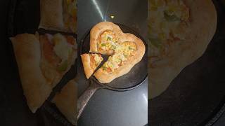 Heart Shaped pizza shortvideo [upl. by Ornas669]